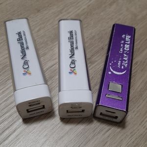 3 Universal portable POWER BANK External BATTERY CHARGER